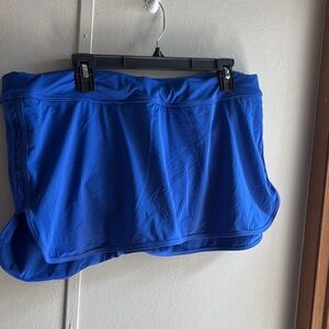 Athleta Women's Blue Swim Skirt